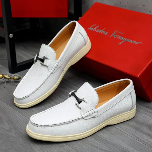 Salvatore Ferragamo Leather Shoes For Men #1471056