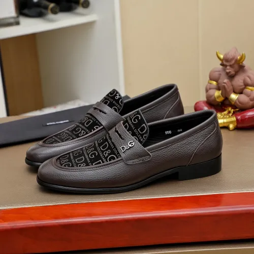Dolce & Gabbana D&G Leather Shoes For Men #1471371