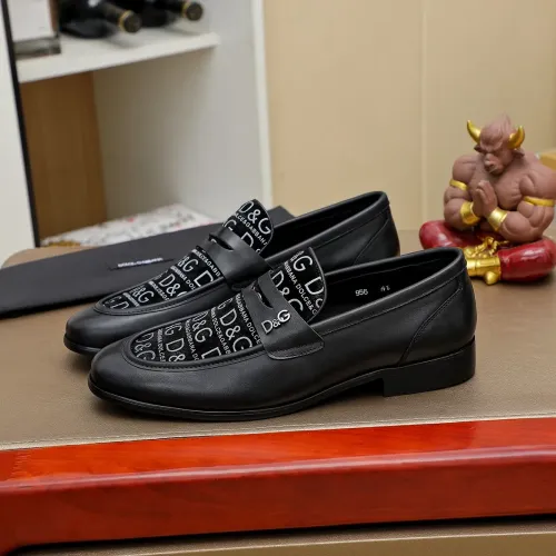Dolce & Gabbana D&G Leather Shoes For Men #1471375