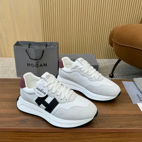 Replica Hogan Casual Shoes For Men #1471401 $122.00 USD for Wholesale