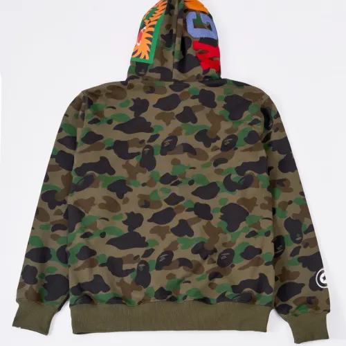 Replica Bape Hoodies Long Sleeved For Unisex #1471813 $48.00 USD for Wholesale