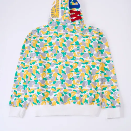 Replica Bape Hoodies Long Sleeved For Unisex #1471849 $56.00 USD for Wholesale