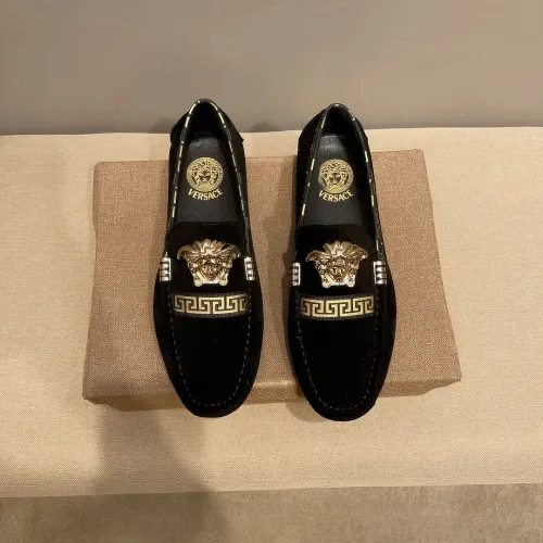 Versace Leather Shoes For Men #1472325