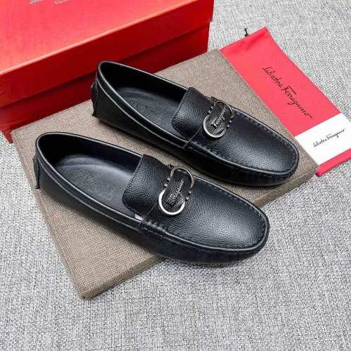 Salvatore Ferragamo Leather Shoes For Men #1472326