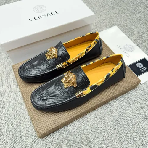 Versace Leather Shoes For Men #1472333