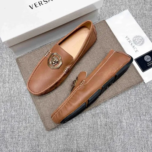 Versace Leather Shoes For Men #1472334