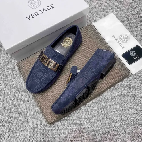 Versace Leather Shoes For Men #1472337