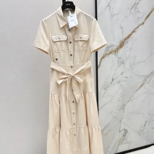 Christian Dior Dresses Short Sleeved For Women #1472423