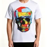 $27.00 USD Philipp Plein PP T-Shirts Short Sleeved For Men #1461354