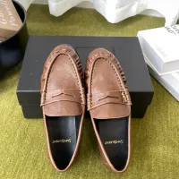 $118.00 USD Yves Saint Laurent YSL Leather Shoes For Women #1461611