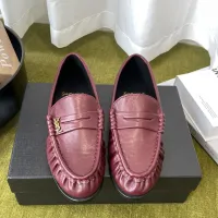 $118.00 USD Yves Saint Laurent YSL Leather Shoes For Women #1461614