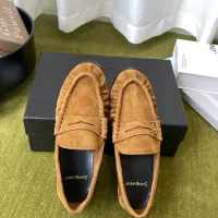 $118.00 USD Yves Saint Laurent YSL Leather Shoes For Women #1461648