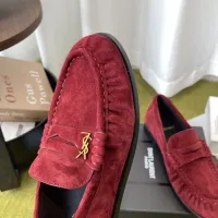 $118.00 USD Yves Saint Laurent YSL Leather Shoes For Women #1461653