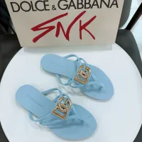 $56.00 USD Dolce & Gabbana D&G Slippers For Women #1461741
