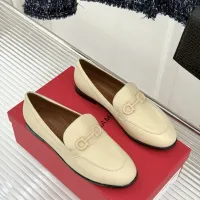 $112.00 USD Salvatore Ferragamo Leather Shoes For Women #1461912