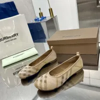 $76.00 USD Burberry Flat Shoes For Women #1462805