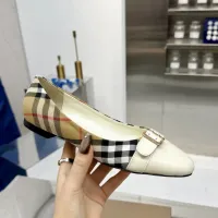$85.00 USD Burberry Flat Shoes For Women #1462844