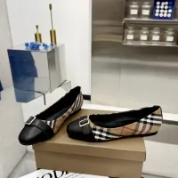 $85.00 USD Burberry Flat Shoes For Women #1462848