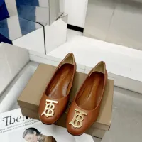 $85.00 USD Burberry Flat Shoes For Women #1462850