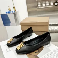 $85.00 USD Burberry Flat Shoes For Women #1462851