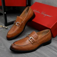 $85.00 USD Salvatore Ferragamo Leather Shoes For Men #1463283