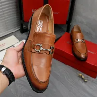 $85.00 USD Salvatore Ferragamo Leather Shoes For Men #1463283
