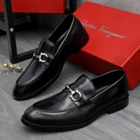 $85.00 USD Salvatore Ferragamo Leather Shoes For Men #1463285
