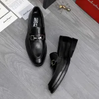 $85.00 USD Salvatore Ferragamo Leather Shoes For Men #1463285