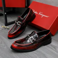 $85.00 USD Salvatore Ferragamo Leather Shoes For Men #1463286