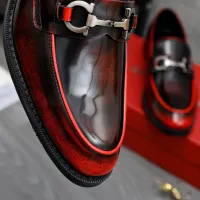 $85.00 USD Salvatore Ferragamo Leather Shoes For Men #1463286