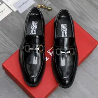 $85.00 USD Salvatore Ferragamo Leather Shoes For Men #1463288