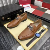 $108.00 USD Salvatore Ferragamo Leather Shoes For Men #1463610