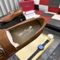 $108.00 USD Salvatore Ferragamo Leather Shoes For Men #1463610