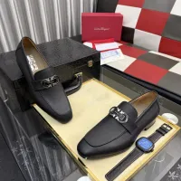 $108.00 USD Salvatore Ferragamo Leather Shoes For Men #1463616