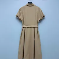 $85.00 USD Burberry Dresses Short Sleeved For Women #1464797