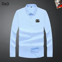 $40.00 USD Dolce & Gabbana D&G Shirts Long Sleeved For Men #1466071