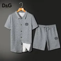 $60.00 USD Dolce & Gabbana D&G Tracksuits Short Sleeved For Men #1466253