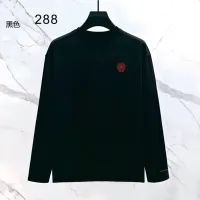 $39.00 USD Chrome Hearts T-Shirts Long Sleeved For Men #1466404