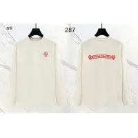 $39.00 USD Chrome Hearts T-Shirts Long Sleeved For Men #1466413