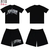 $60.00 USD Amiri Tracksuits Short Sleeved For Unisex #1467409