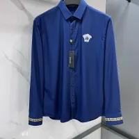 $82.00 USD Versace Shirts Long Sleeved For Men #1470077