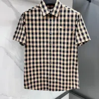 $82.00 USD Burberry Shirts Short Sleeved For Men #1470108