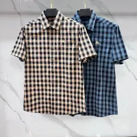 $82.00 USD Burberry Shirts Short Sleeved For Men #1470109