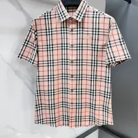 $82.00 USD Burberry Shirts Short Sleeved For Men #1470110