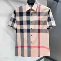$82.00 USD Burberry Shirts Short Sleeved For Men #1470114