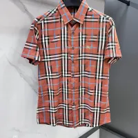 $82.00 USD Burberry Shirts Short Sleeved For Men #1470117