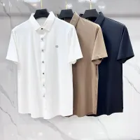 $76.00 USD Salvatore Ferragamo Shirts Short Sleeved For Men #1470124