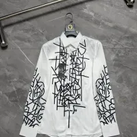 $64.00 USD Alexander McQueen Shirts Long Sleeved For Men #1470234