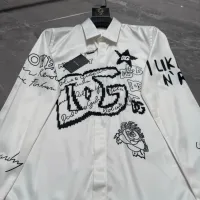 $64.00 USD Dolce & Gabbana D&G Shirts Long Sleeved For Men #1470284