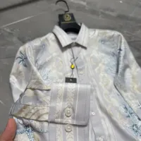 $64.00 USD Versace Shirts Long Sleeved For Men #1470345